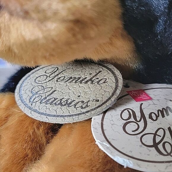 Deadstock 90s Yomiko Classics Rottweiler puppy plush - Picture 8 of 13